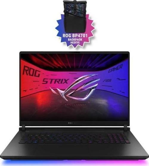 ROG Strix SCAR 18 G835LX-SA155 24GB RTX5090 175w Intel Ultra 9 275HX 64GB RAM 4TB Performance SSD 18 inç WQXGA 240Hz