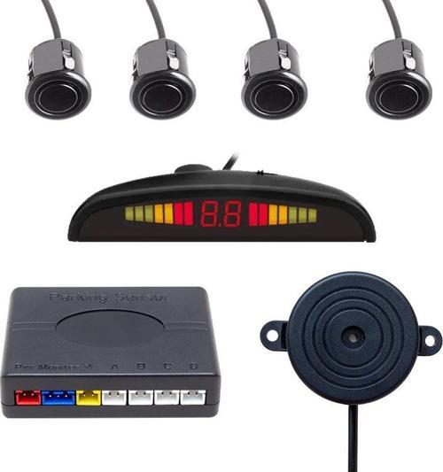 Ayt Powermaster PM-3861 Ekranlı Park Sensörü Araç Oto Göstergeli Arka Park Sensörü