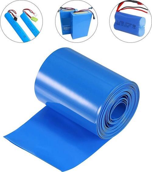 18650 1 Metre PVC Shrink Isı İle Daralan Pil Yalıtım Klıfı Şarjlı Pil Birleştirme Makaronu