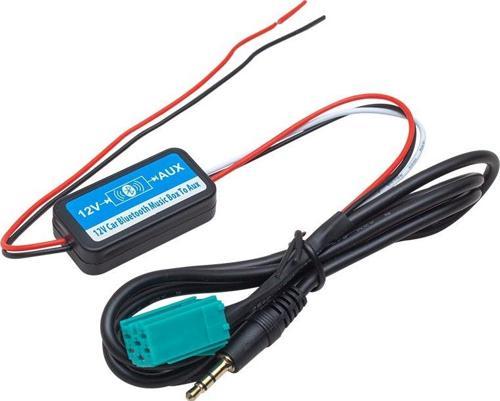 Renault Marka Araç Uyumlu Aux Bluetooth Kablo Kiti Dönüştürücü Çevirici Oto Teyp İçin
