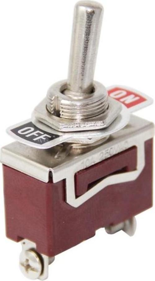 Ayt Toggle Switch 2 Pin On Off Aç Kapa 12 Mm Kn3c-101 Anahtar Buton