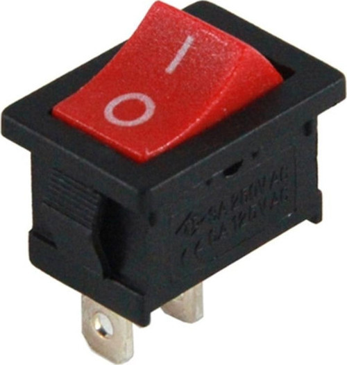 IC-120A MİNİ KIRMIZI IŞIKSIZ ANAHTAR 2P (13MM X 19MM)