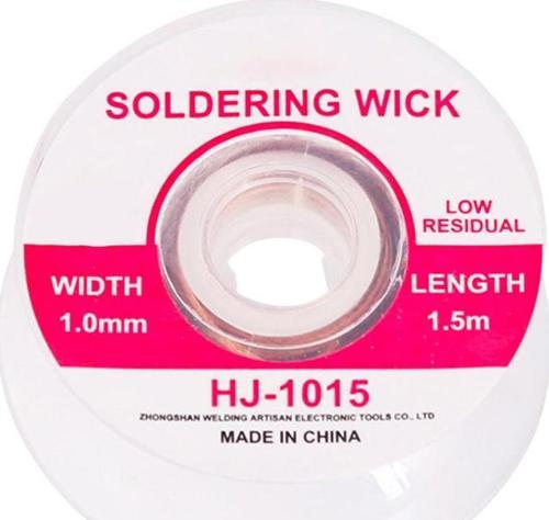 Ayt Powermaster 1.0 Mm 1.5 Metre Lehim Alma Teli Lehim Sökme Lehim Temizleme Teli