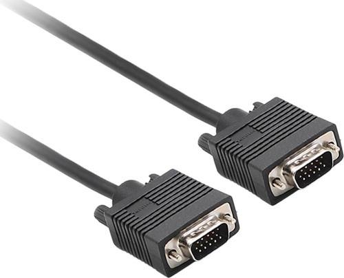 Philips SWV6139H/93 Siyah 3+6 Erkek-Erkek 15 Pin 10 Metre Vga Kablo Pc Bilgisayar Monitör Görüntü Kablosu