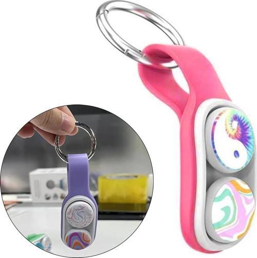 Ayt Sunup SN-24271 Poppuck Trick Magnet Fidget Parmak Stres Spinner Stres Çarkı 16x3 cm