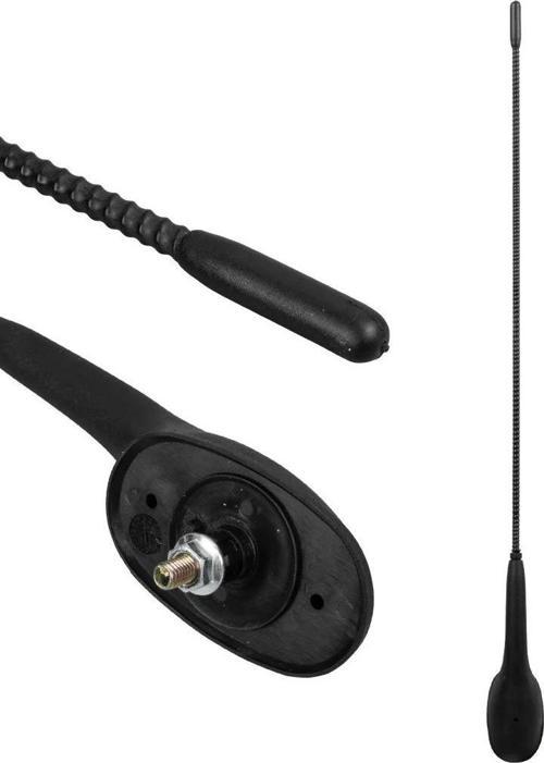 Ayt Powermaster PM-21804 Fiat Palio Siena İçin Fm Radyo Teyp Anteni Düz Tepe Anteni 125 CM Kablolu