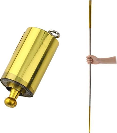 Ayarlanabilir 150 Cm Sihirli Metal Çubuk Sopa Gerdirilebilir Teleskopik Çubuk Elastik Değnek