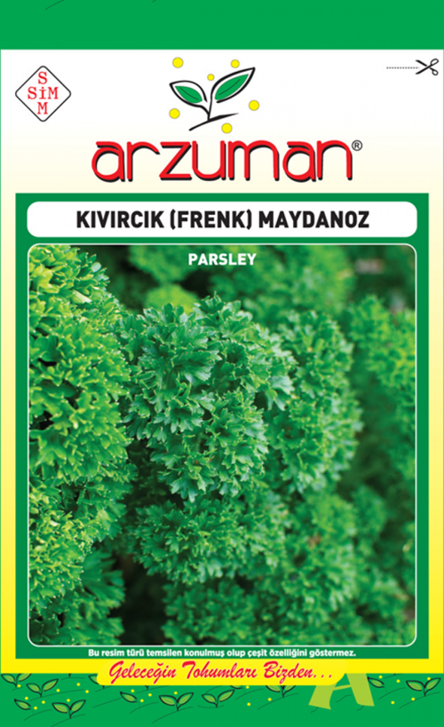 KIVIRCIK MAYDANOZ TOHUMU 10 GR ORT 5000 AD TOHUM
