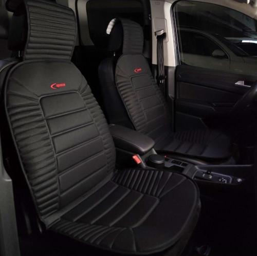 
Renault Clio 5 Lüx Oto Koltuk Minderi Ön 2'li Set Bumerang Serisi SİYAH