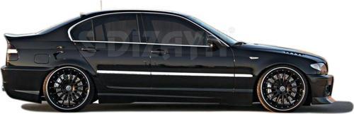 Bmw 3 Uyumlu Serisi E46 Krom Yan Kapı Çıtası 6 Parça 1998-2005