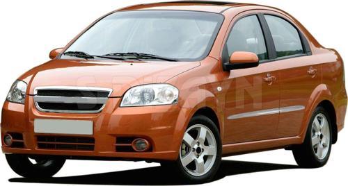 Chevrolet Aveo Uyumlu Sedan Kapı Koruma Çıtası Krom 2006-2010