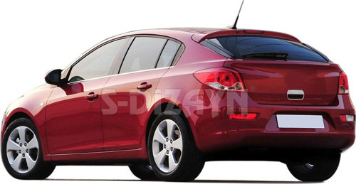 Chevrolet Cruze Uyumlu Hatchback Krom Bagaj Açma 2011 Üzeri