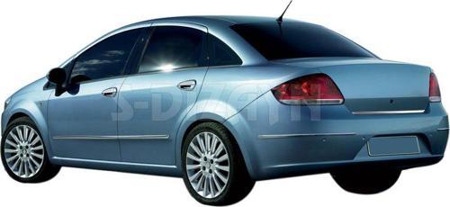 Fiat Linea Uyumlu Krom Bagaj Alt Çıtası 2007 Üzeri