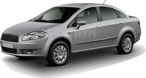 Fiat Linea Uyumlu Krom Cam Çıtası 8 Parça 2007 Üzeri