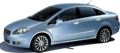Fiat Linea Uyumlu Krom Kapı Kolu 4 Kapı 8 Parça 2007 Üzeri (Çerçeveli)