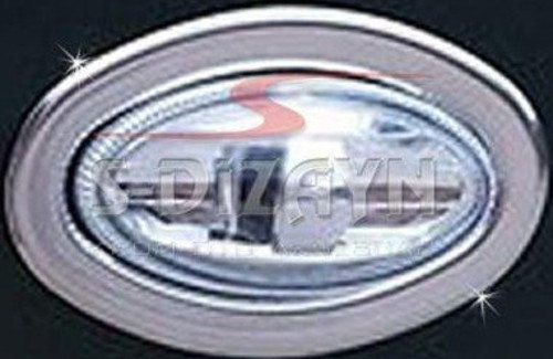 Citroen C2 Uyumlu Krom Sinyal Çerçevesi 2 Parça 2003-2009