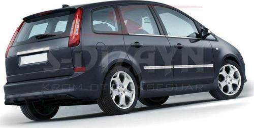 Ford C-Max Uyumlu Krom Yan Kapı Çıtası 4 Parça 2003-2010