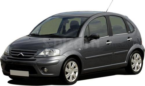 Citroen C3 Uyumlu Krom Cam Çıtası 4 Parça 2002-2009