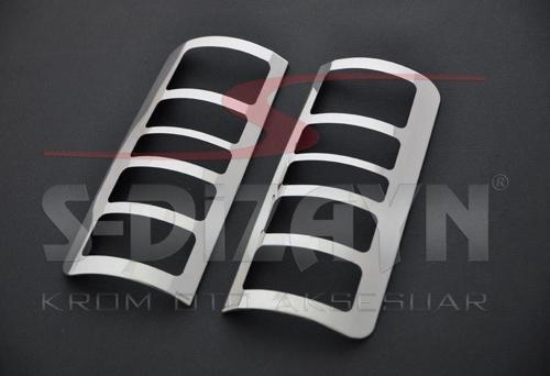 Ford Connect Uyumlu Krom Stop Çerçevesi 2 Parça 2002-2009