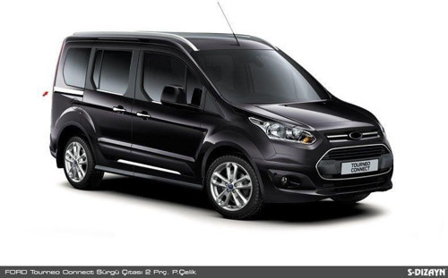 Ford Connect Uyumlu Krom Sürgü Kapı Çıtası 2 Parça. 2015 Üzeri