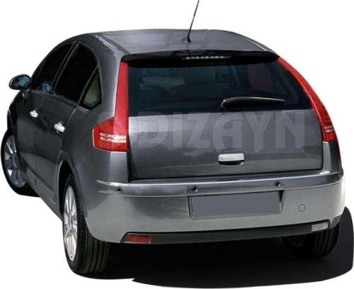 Citroen C4 Uyumlu Hatchback Krom Bagaj Açma 2005-2010