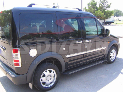 Ford Connect Uyumlu Krom Yan Kapı Çıtası 4 Parça 2002-2014