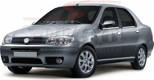 Fiat Albea Uyumlu Krom Cam Çıtası 4 Parça 2002 Üzeri