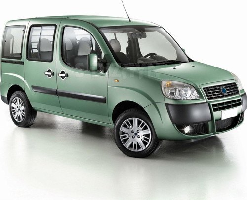 Fiat Doblo Uyumlu Krom Kapı Kolu 4 Kapı 2000-2010