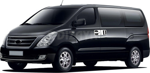 Hyundai H1 Uyumlu Krom Kapı Kolu 4 Kapı 2008-2012