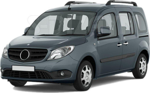 Mercedes Citan Uyumlu Krom Kapı Kolu 3 Kapı 2013 Üzeri