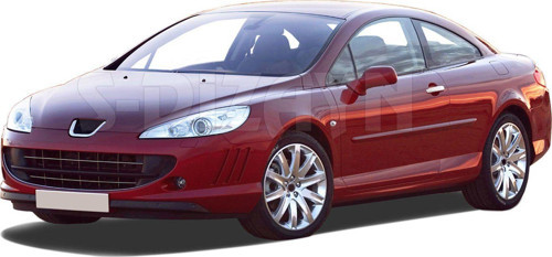 Peugeot 407 Uyumlu Krom Kapı Kolu 2 Kapı 2004-2010