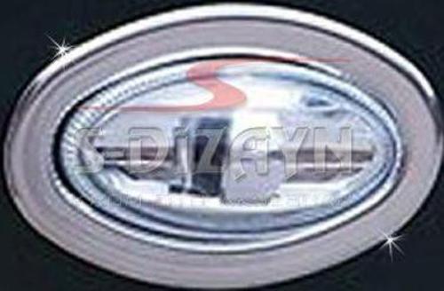 Peugeot 206 Uyumlu Krom Sinyal Çerçevesi 2 Parça 1998-2014