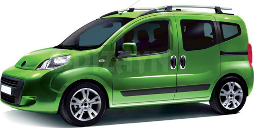 Peugeot Bipper Uyumlu Krom Kapı Kolu Çerçevesi 5 Kapı 2008 Üzeri