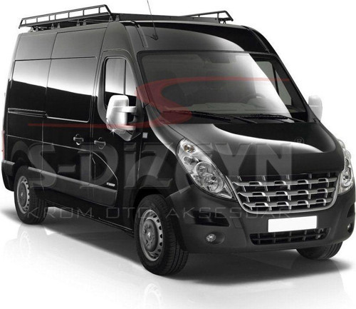 S-Dizayn Renault Master Abs Krom Ayna Kapağı 2 Prç 2011 Üzeri
