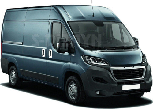 Peugeot Boxer Uyumlu ABS Krom Kapı Kolu 4 Kapı 8 Parça 2006 Üzeri