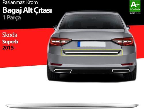 Skoda Superb Uyumlu Bagaj Alt Çıtası 2015 Üzeri