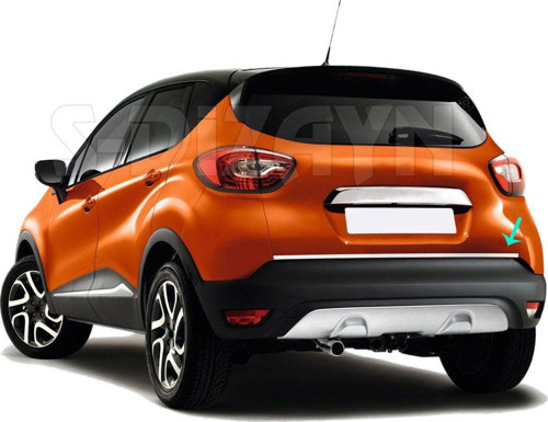 Renault Captur Uyumlu Krom Bagaj Alt Çıtası 2013-2020