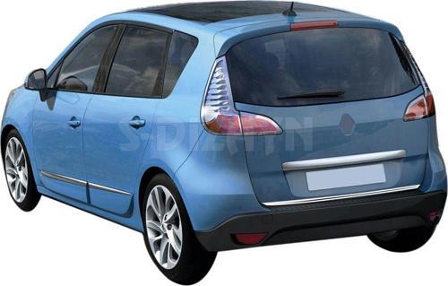 Renault Scenic Uyumlu 3 Krom Bagaj Alt Çıtası 2009 Üzeri