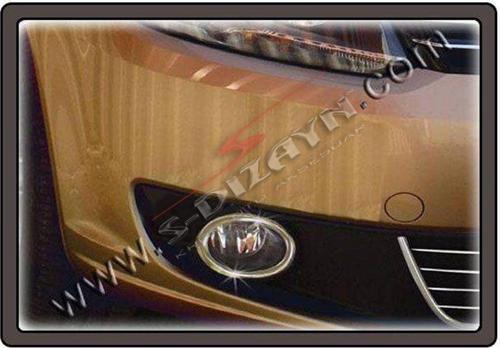 Volkswagen Caddy Uyumlu Krom Sis Farı Çerçevesi 2 Parça 2010-2015