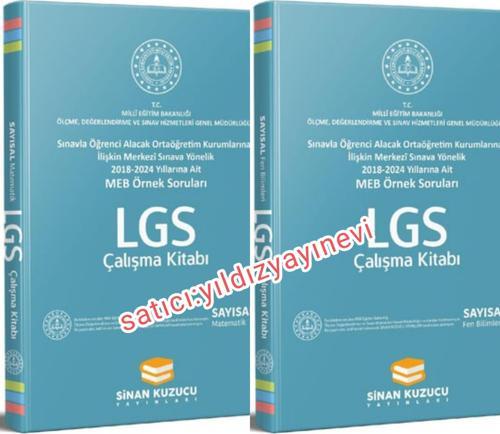 meb örnek soruları lgs sayısa(matematik ve fen bilimleri) çalışma kitabı - sinan kuzucu 