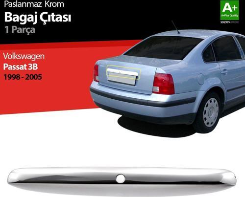 Volkswagen Passat Uyumlu 3B Krom Bagaj Çıtası 1998-2005