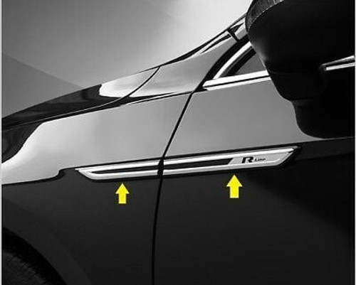 Volkswagen Passat Uyumlu B8 ABS Krom Çamurluk Çıtası 4 Parça. R Line 2015 Ve Üzeri