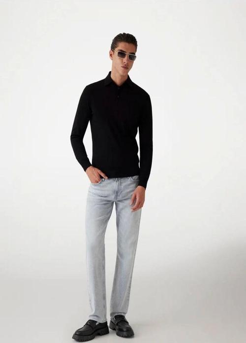 Erkek Gri Angels Slim Jean