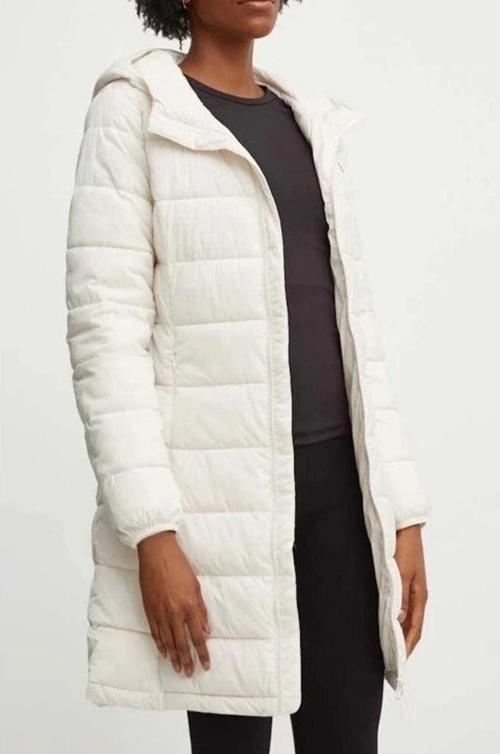 Kadın Beyaz Aleta Regular Fit Mont