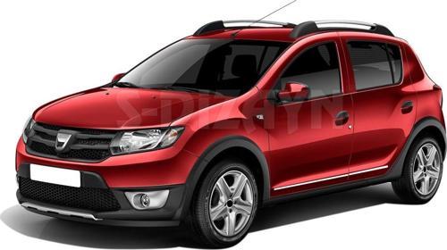 Dacia Sandero Uyumlu 2 Stepway Kapı Koruma Çıtası Krom 2013-2020