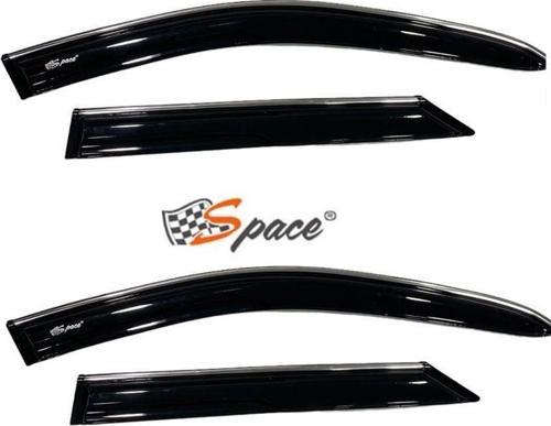 Krom Cam Rüzgarlığı 1.2Mm Dacia Sandero 4'Lü 2008-2013 / Caru454