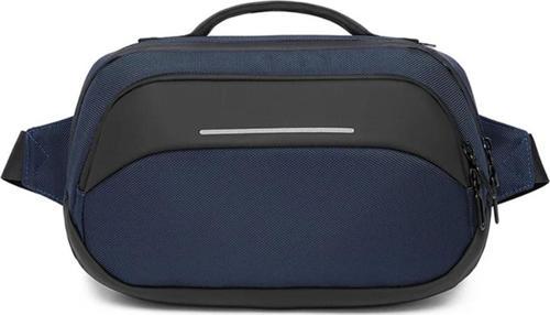 Erkek Askılı Çok Cepli Bel ve El Çantası Lacivert 9551