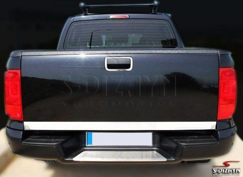 Volkswagen Amarok Uyumlu Krom Bagaj Alt Çıta 2010 Model Üzeri