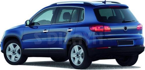 Volkswagen Tiguan Uyumlu Krom Kapı Kolu 4 Kapı 2007-2015