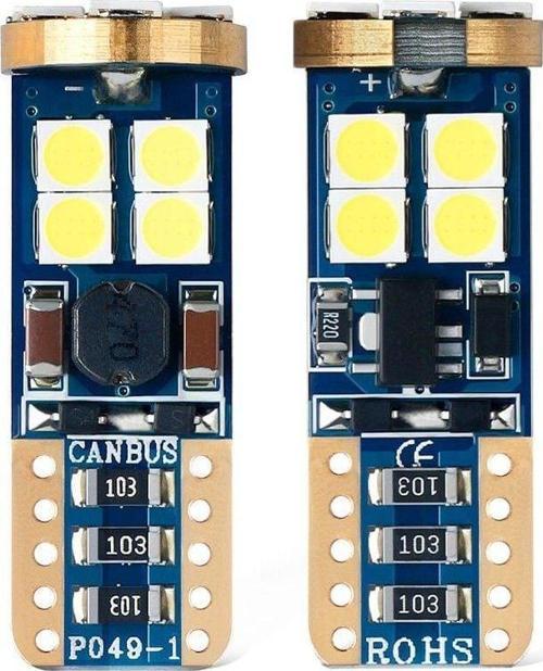 Led Ampul T10-12Smd Canbus'Lı Beyaz 2'Li Set 12V / Laam629